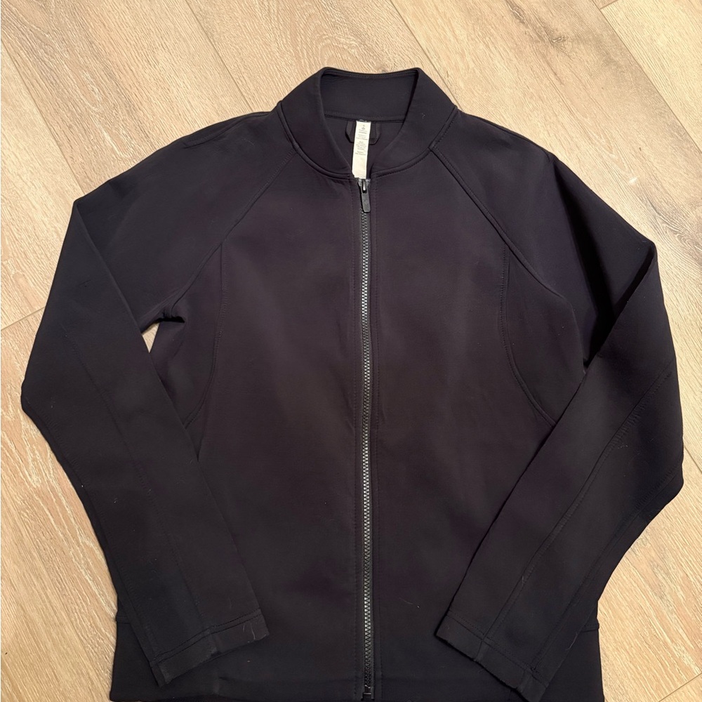 Lululemon Athletica Black Zip-Up Jacket